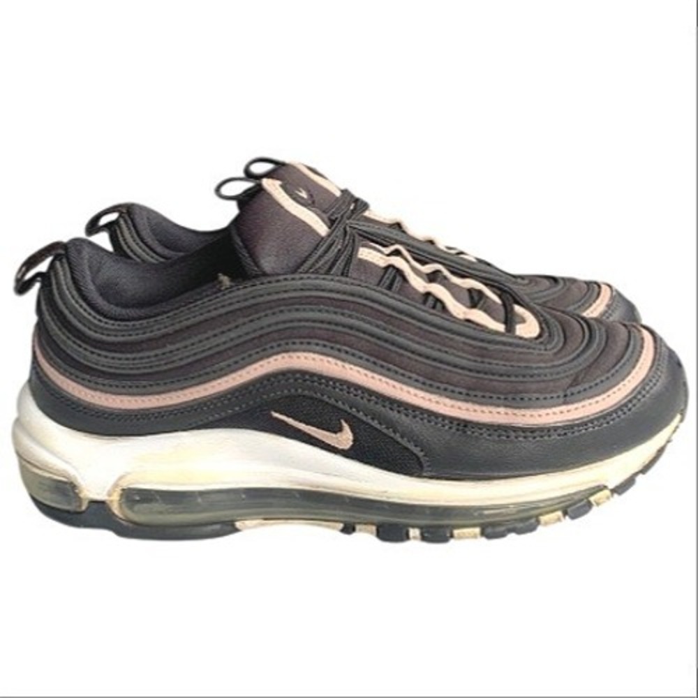 Nike Air Max 97 Running Shoes Womens 8.5 Black Casual Streetwear Athletic